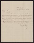 Letter from A. D. Bruce to Thomas J. Jarvis